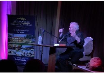 Pepe Soriano contó, e hizo vibrar a Sierra de la Ventana