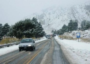 Se cortó la ruta 76 en el Abra de la Ventana