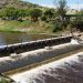 Abren las compuerta del dique Balneario en Sierra de la Ventana.