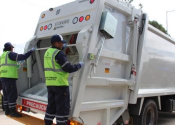 Recolección de residuos durante las fiestas