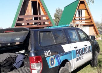 Saldungaray: La Policía Federal realiza allanamientos.