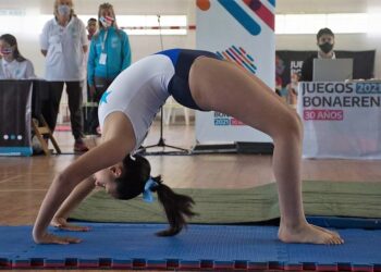 Oro en Gimnasia Artística para Tornquist: «Estoy muy contenta. Iba un poquito confiada a Mar del Plata»