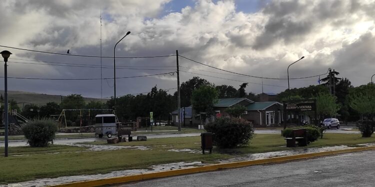 Frío, sol, Lluvia y viento sur. Amanecer de un martes inestable.