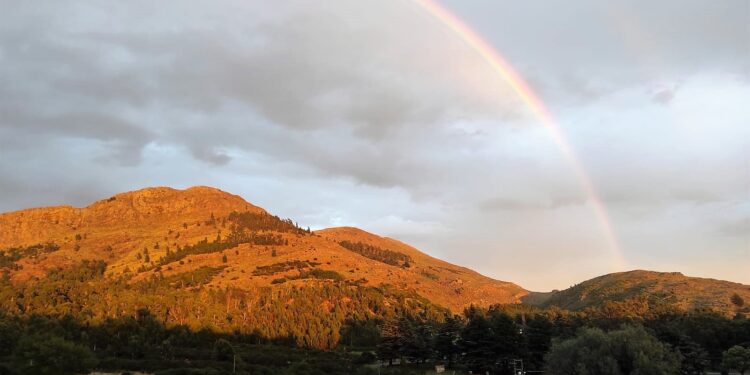 Las lluvias estuvieron presentes previo al fin de semana.
