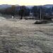 Sierra de la Ventana: En paisaje que parece nevado, la mínima llega a -2°