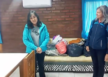 Un vivero plagado de solidaridad trajo mantas al Hogar Santa Clara