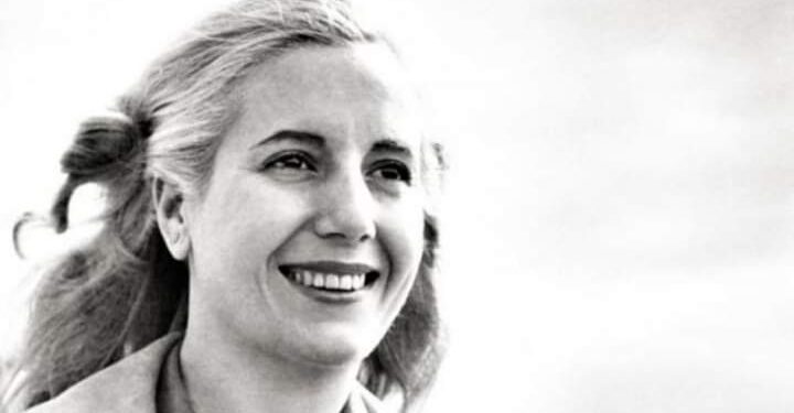 María Eva Duarte de Perón.