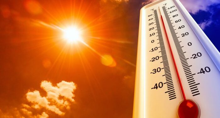 Alertas amarillas por calor en la zona centro y por vientos fuertes en Tierra del Fuego