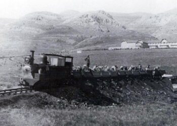 A 109 años del primer viaje de la trochita entre Sierra de la Ventana y el Club Hotel y Casino de la Ventana.