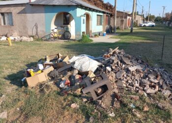 Recuerdan la prohibición de arrojar residuos en lugares inadecuados