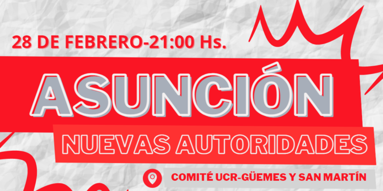 Asunción de nuevas autoridades en la UCR