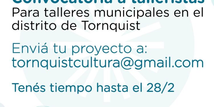 Convocatoria abierta a talleristas