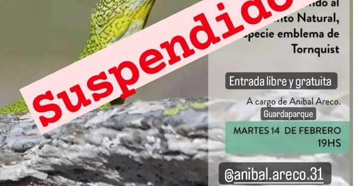 Se suspende la charla programada en la Macedonio Fernández