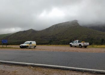 Alivio total: La comarca amaneció con bajas temperaturas y lloviznas. .