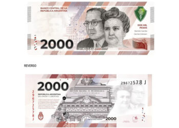 El billete de $2.000 comienza a circular desde hoy