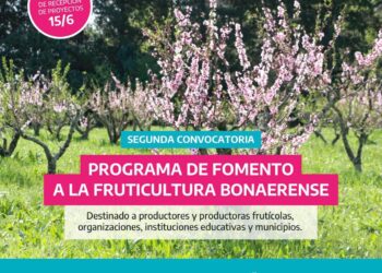 Convocatoria al programa Fruticultura Bonaerense