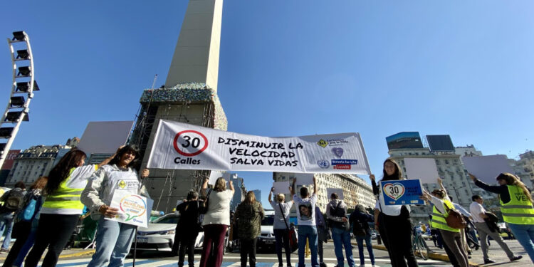 7º Semana Mundial para la Seguridad Vial: Luchemos por la Vida desarrolló actividades para la reducción a 30 km/h en calles