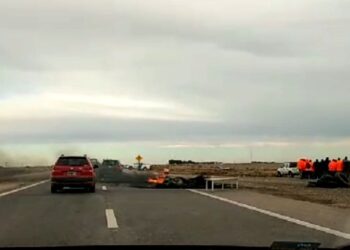 Una protesta en la ruta 33 genera demoras y poca visibilidad