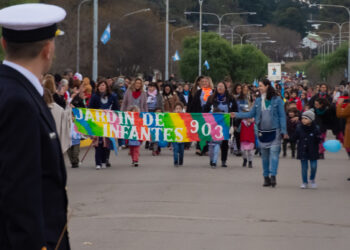 Sierra de la Ventana se llenó de fiesta para celebrar el Día de la Independencia