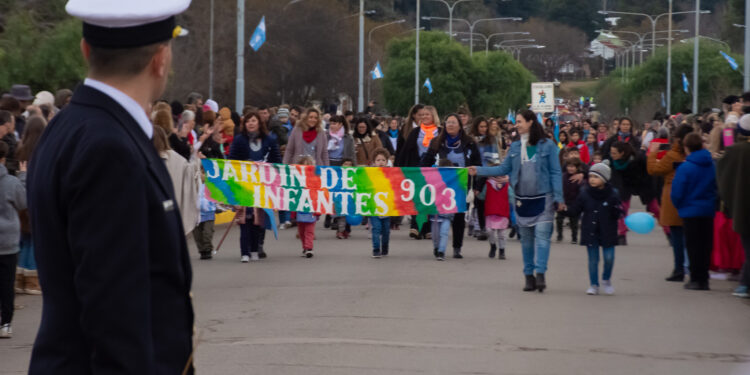 Sierra de la Ventana se llenó de fiesta para celebrar el Día de la Independencia