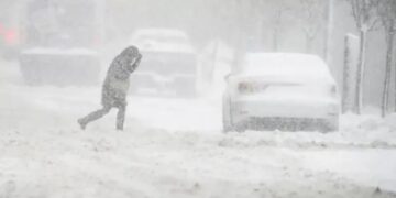 Alertas amarillas por vientos en el centro y la Patagonia y por nevadas en Neuquén y Santa Cruz