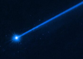 El impacto de una sonda de la NASA contra un asteroide envió una «nube de rocas» al espacio