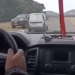 Peligro al volante: Una mujer realizó temerarias maniobras en la ruta 76.