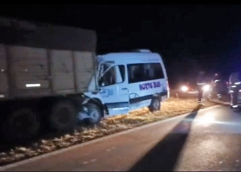 Saldungaray: Accidente vehicular con heridos en el acceso a la localidad.