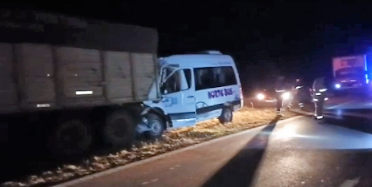 Saldungaray: Accidente vehicular con heridos en el acceso a la localidad.