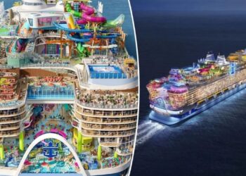 En 2024 zarpará el crucero más grande del mundo, que quintuplica el tamaño del Titanic