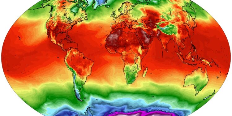 La ola de calor que sufre el hemisferio norte fue 100 veces mayor hoy que en un mundo sin cambio climático.