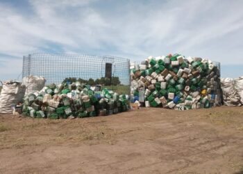 Fueron recepcionados más de 2.800 envases de fitosanitarios