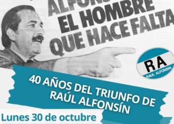 40 Años del triunfo de Raúl Alfonsín