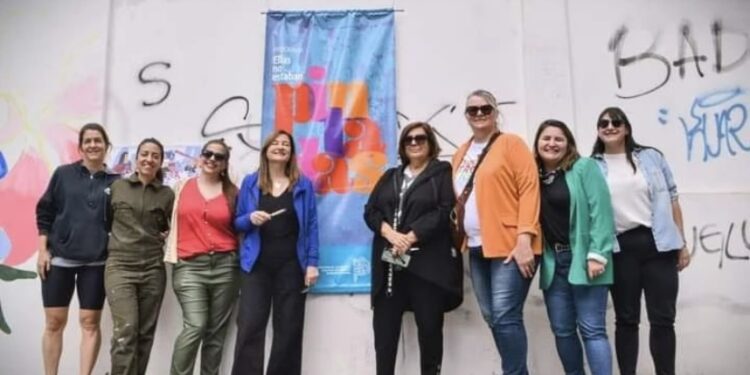 El Ministerio de las Mujeres presente en la zona