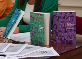 Presentación del libro «Ellas no estaban contadas» en Benito Juárez y Crnel. Pringles