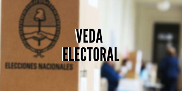 Comenzó la veda electoral para las elecciones que se realizarán el domingo en todo el país
