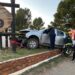 Salía de una fiesta y se estrelló contra el acceso a Villa Ventana