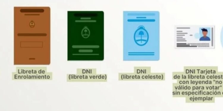 Cuáles son los documentos de identidad habilitados para votar hoy en las elecciones