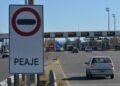 El tarifazo de peaje acumulado en el año 2023 llegará al  215 %