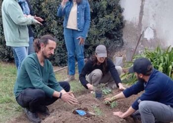 Continúan los talleres de huertas agroecológicas colaborativas en el distrito