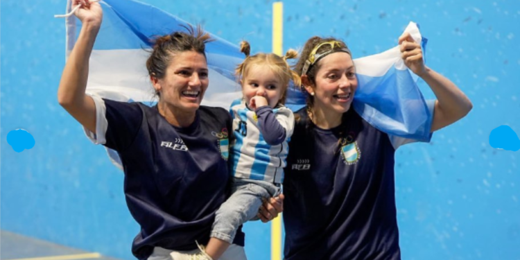Argentina llegó a 15 medallas de oro tras el logro de María García y Cynthia Pinto en pelota vasca