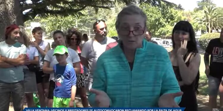 Crisis del agua en Villa Ventana: “El dinero no se distribuye en lo que se tiene que gastar”