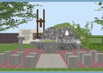 “La capilla a cielo abierto fue posible por la colaboración de toda la gente”