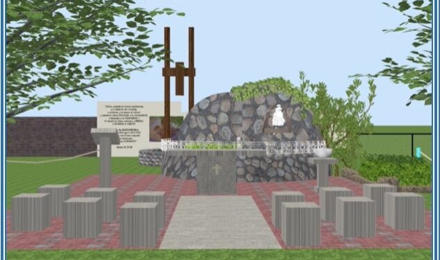 “La capilla a cielo abierto fue posible por la colaboración de toda la gente”