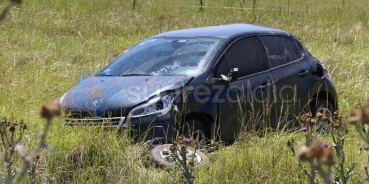 Se produjo un despiste en Ruta 76 durante el mediodía del sábado