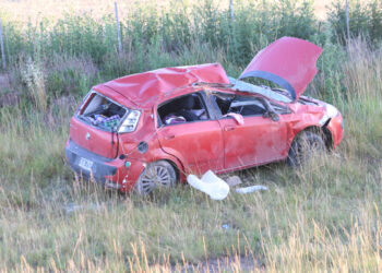 Una mujer murió en un vuelco cerca de Suárez