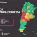 Once provincias bajo alerta por el calor extremo