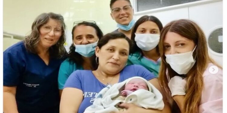 Ciro: El primer bebé nacido en el año en la comarca