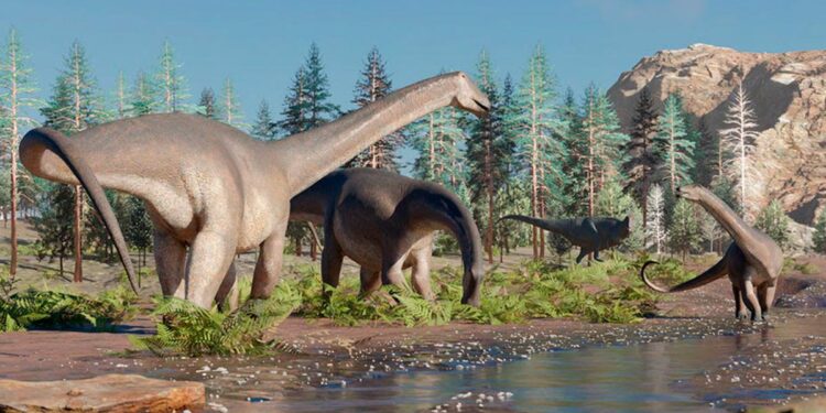 El Conicet halló una nueva especie de dinosaurio herbívoro de cuello largo