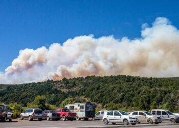 Chubut: el incendio en Los Alerces ya consumió 2.500 hectáreas